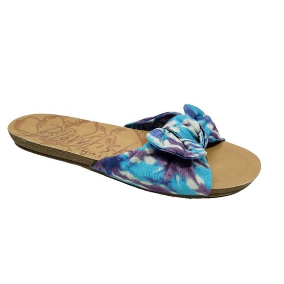 Blowfish Shoes - Blowfish Malibu Tie Dye Slide Sandals Size ESTIMATED